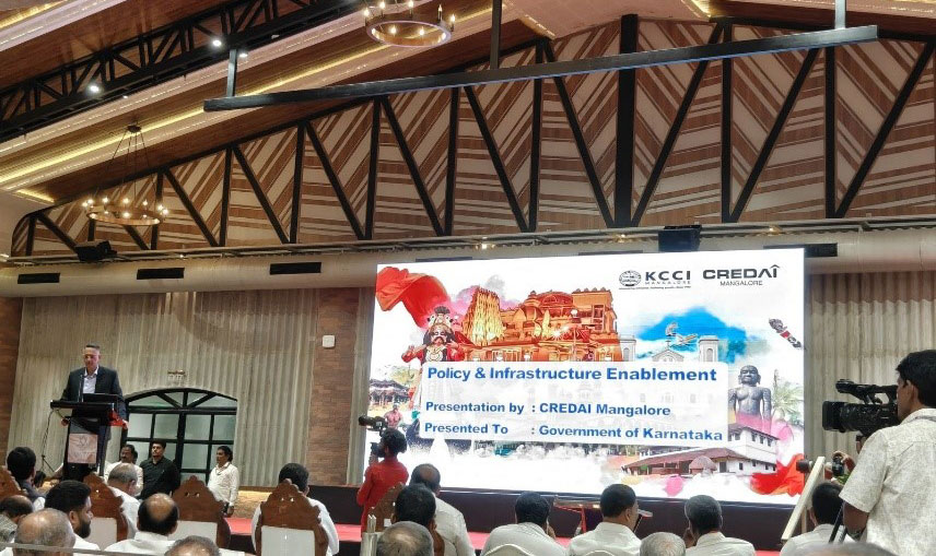 CREDAI Mangalore Presents Strategic Development Roadmap to Hon’ble CM & Dy CM of Karnataka