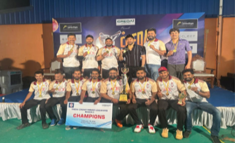 CREDAI Mangalore Hosted the CREDAI Cricket Premier League- Season 3